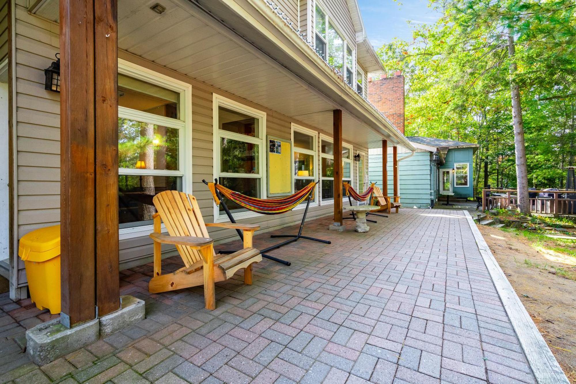 Вилла Muskoka Waterfront Retreat Dwight Экстерьер фото